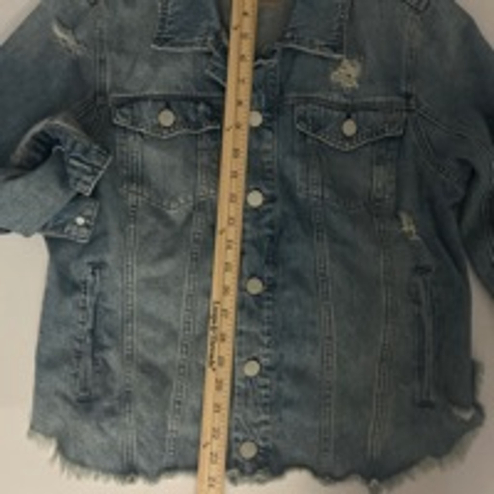 Women's Blank NYC Denim Jacket Size L Blue
157 - Picture 4 of 6